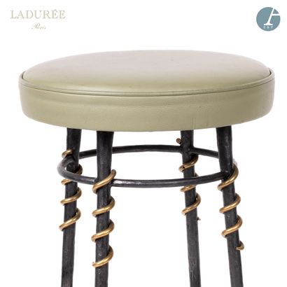 null From the House of Ladurée - Bar Lincoln

Pair of stools, the quadripod base...