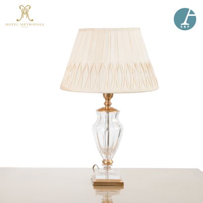 null From the Presidential Suite (2nd floor) of the Metropole Hotel (Brussels): 
Lamp,...