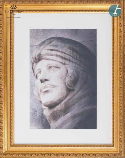 null From the Hôtel Le Meurice.
Set of four framed photos, featuring details of sculptures...