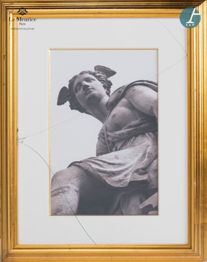null From Hôtel Le Meurice.
Lot of seven framed photos, featuring details of sculptures...