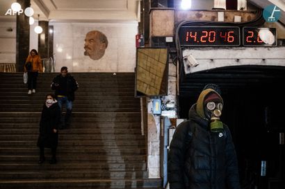 AFP - Dimitar Dilkoff
Sur le quai de la station...