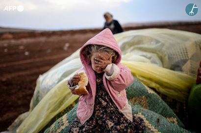 AFP - Bülent Kiliç
Réfugiées kurdes syriennes...