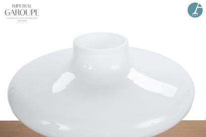 null En provenance de l'Imperial Garoupe - Réception

Vase en verre blanc
H : 37cm...