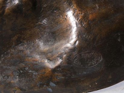 null D'après Auguste RODIN (1840-1917)
"L'Ombre "
Reproduction en Bronze à patine...