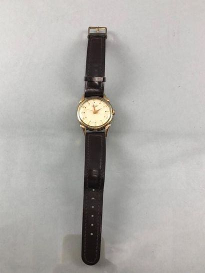 LONGINES. WATCH bracelet, gold-plated and...