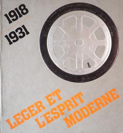 Collectif "Léger et l'esprit moderne (1918-1931)", catalogue d'exposition, 17 mars...