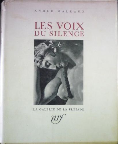 MALRAUX André "Les voix du silence", La Galerie de la Pléiade, 1951, 657 p, état...