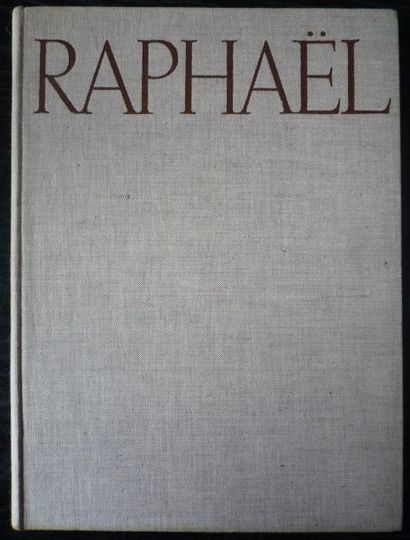 Collectif "Raphaël - Peintures et dessins", Editions Phaïdon, 1948, 30 p et 114 planches,...