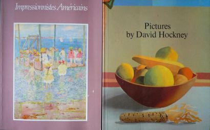 null [Art XXe] Lot de deux livres sur la peinture américaine: Collectif, "Impressionniste...