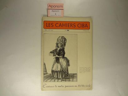 null LES CAHIERS CIBA Créateurs de modes parisiens au XVIIIème siècle Bâle avril...