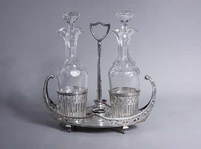 null SILVER] Jean Baptiste Lazare, master silversmith (Paris 1798-1809). A silver...