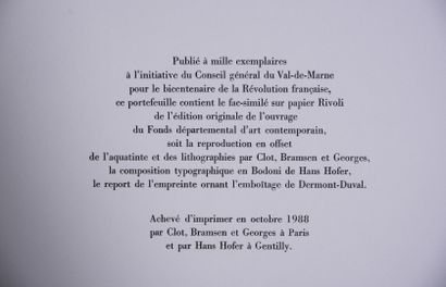 null BICENTENARY OF THE FRENCH REVOLUTION ( 1789- 1989) "To the Sovereign People"...