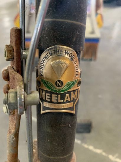 null ASIA]. CYCLO-POUSSE bearing a plate of the Indian cycle brand Neelam "Renowned...