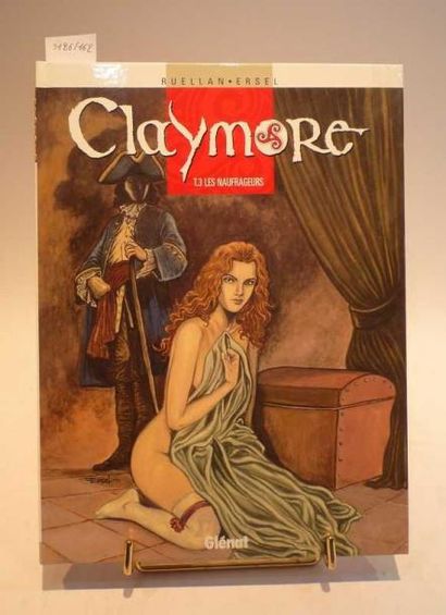 ERSEL et DENOULET "CLAYMORE", éd. Glénat. Tome 3. bon état