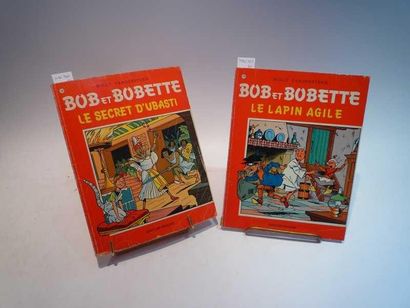 VANDERSTEEN "BOB ET BOBETTE", n°149 et 155, éd. Erasme. Souple. EO.