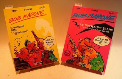 CONRAD et YANN "BOB MARONE", éd. Glénat. Tome 1 et 2, tous EO. Bon état