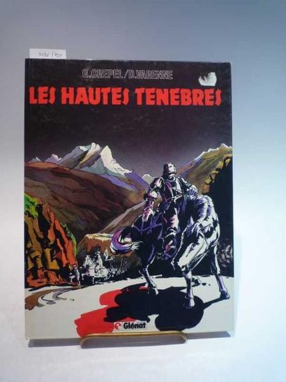 CREPEL/VARENNES "LES HAUTES TENEBRES", éd. Glénat. EO. Usures d'usage. Bon état