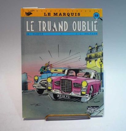 DELVAUX-OLEFFE "LE MARQUIS - LE TRUAND OUBLIE", éd. Lefrancq. EO. Salissures. Bon...
