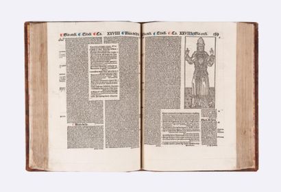 null [BIBLE]. Textus biblie cum Glosa ordinaria Nicolasi de Lyra postilla Moralitatibus...