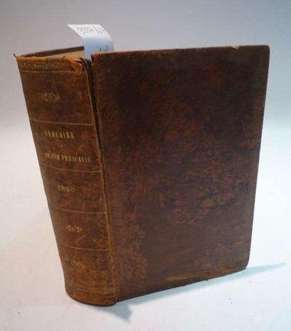 null "Annuaire de l'armée française pour 1890" Paris, Berger-Levrault, 1890. 1 volume,...