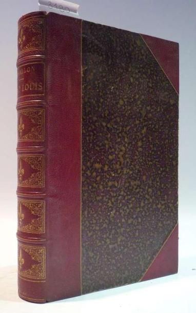 WALLON H. "Saint Louis" Tours, Alfred Mame et Fils, 1887. 1 volume, reliure légèrement...