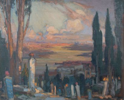 null Charles FOUQUERAY (1869/72-1956)

Twilight landscape

Oil on canvas

Signed...