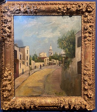 null Maurice Utrillo (1883 - 1955)

Rue de l'Abreuvoir in Montmartre, circa 1903-1904

Oil...