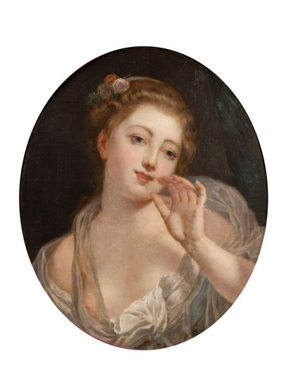 ECOLE FRANCAISE DU XVIIIe siècle

Portrait...