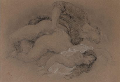 null Richard GUINO (1890-1973)

Monk and Maid

Black pencil drawing with white chalk...