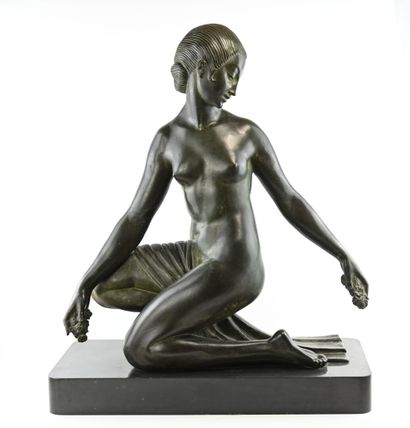 null Marcel André BOURAINE (1886-1948)

Crouching young woman, circa 1920/1925

Rare...