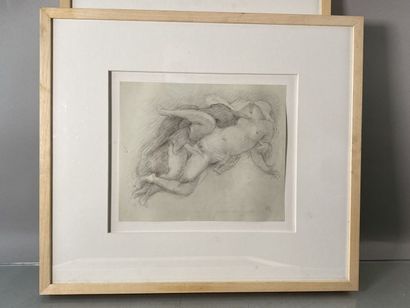 null Richard GUINO (1890-1973)

"Touching of two nuns

Graphite drawing on beige...