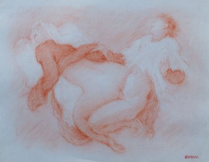 null Richard GUINO (1890-1973)

Novice and Nun

Enhanced red chalk drawing on blue...