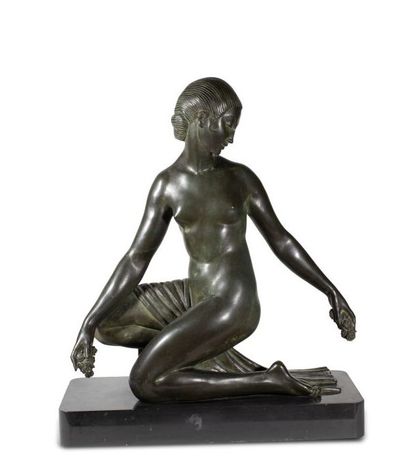 null Marcel André BOURAINE (1886-1948)

Crouching young woman, circa 1920/1925

Rare...