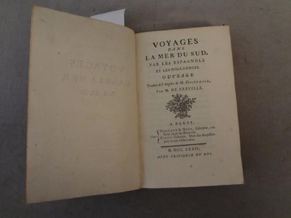 DALRYMPLE. PARIS SAILLANT, 1774 Voyages dans les mers du Sud par les Espagnols et...