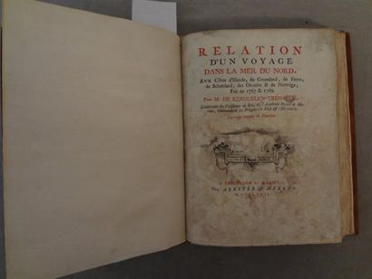 KERGUELEN Relation d'un voyage dans la mer du N ord. Amsterdam, ARKSTEE, 1772. Rousseurs....
