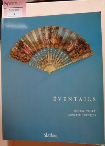 null Eventails Maryse Volet et Annette Beentjes, 1987, Editions Slatkine, Genève