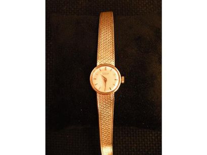 null Petite montre bracelet de dame, en or jaune, de marque SARCAR à Genève