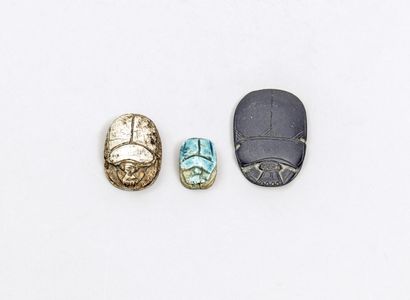 THREE SCARABEES in frit and glaze

Egypt

From...