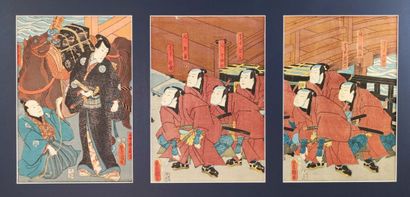 Toyokuni III (1786-1865)

Triptyque oban...
