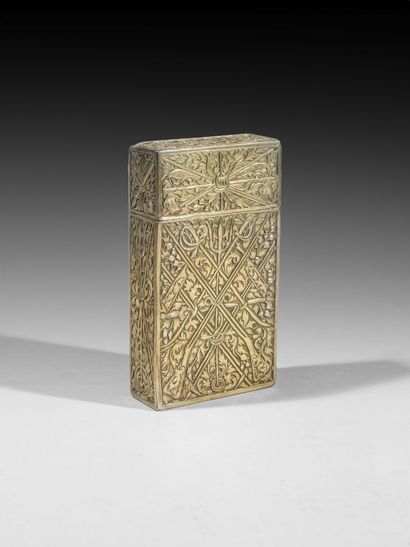null RECTANGULAR BOX

Indo-Portuguese work, XIXth century

decorated with scrolls...