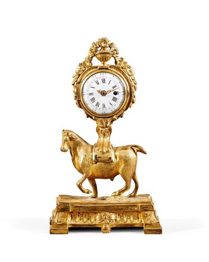 null Porte-montre en bronze doré inspiré d'un modèle de Giambologna

Fin de l'époque...