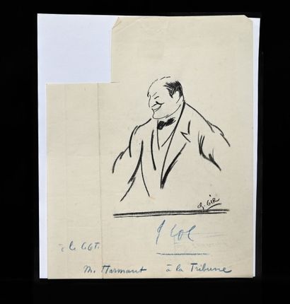 null Charles Félix GIR (1883-1941) Trois portraits : 

- "Madame Dalban-kurz de l'Opera...