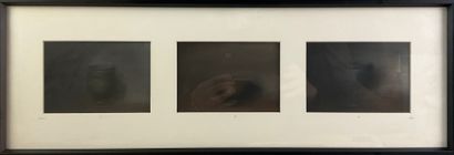 null Olivier MATTEI 

Three bowls, 2001

3 Mixed media on featherboard

Signed and...