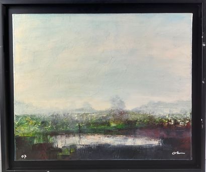 null Olivier MATTEI 

Landscape, 2007 

Oil on canvas

Signed lower right and dated...