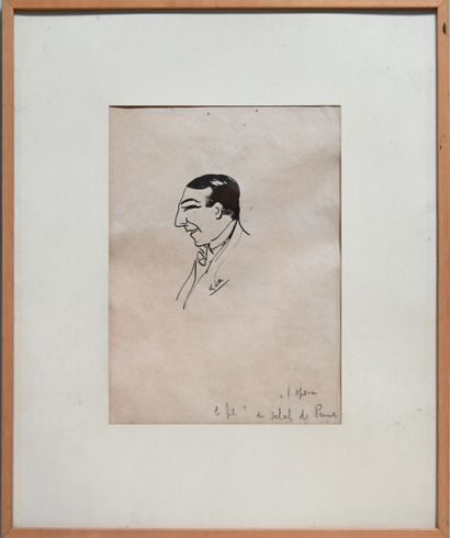 null Charles Félix GIR (1883-1941) Deux dessins

"Le Schah de Perse" Fusain sur papier...