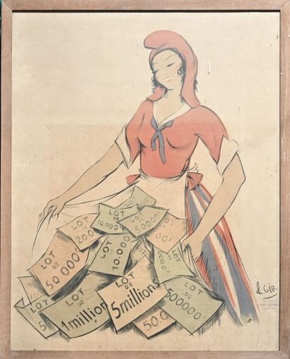 Charles Félix GIR (1883-1941) Affiche 