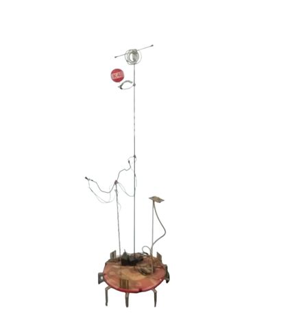 null Olivier MATTEI

Antenne

Sculpture animée en métal, électrifiée sur socle bois

185...