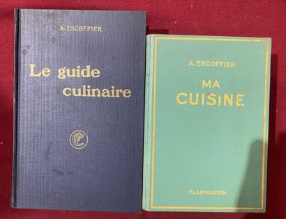 null Auguste ESCOFFIER. 
Ma Cuisine. 2500 recettes. 
Paris, Flammarion, 1934, in-8...