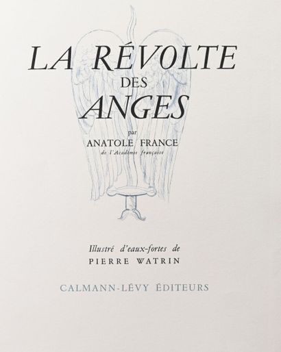 null Anatole FRANCE.
OEuvres complètes Illustrées.
Paris, Calmann Lévy, 1925-1937,...