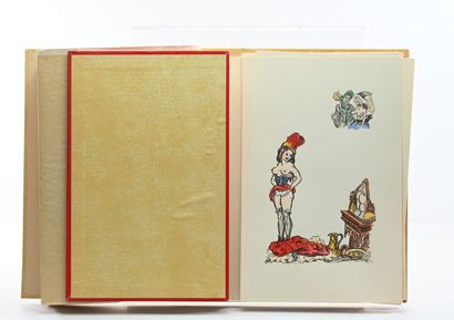 null [MARGOTTON] Lot de 2 volumes :
- Oeuvres Galantes. Les meilleurs poèmes satyriques...